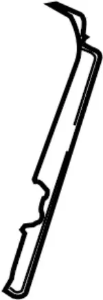 886487S000 - Body: Back Panel for Infiniti Image