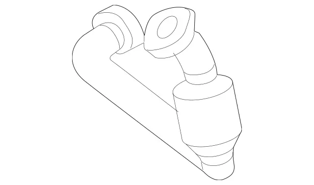 2084904419 - : Exhaust Pipe for Mercedes-Benz: CLK430 Image