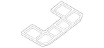 1728350023 - : Sealing Frame for Mercedes-Benz Image