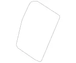 17792014031D01 - Body: Seat Back Cover for Mercedes-Benz Image