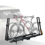 68740986AA - : Hitch Receiver Bike Rack, Single Arm, Two Bikes, sold by Gear Antics for Chrysler: Pacifica, Voyager | Dodge: Durango, Hornet, Ram 1500, Ram 2500, Ram 3500 | Jeep: Compass, Gladiator, Grand Cherokee, Grand Cherokee L, Grand Wagoneer, Grand Wagoneer L, Wagoneer, Wagoneer L, Wrangler | Ram: 1500, 1500 Classic, 2500, 3500 Image