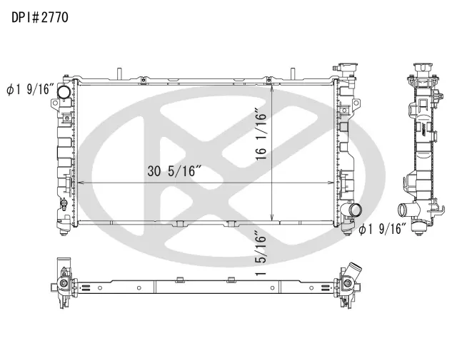 A2770 - : Koyorad Radiator for Koyo Image