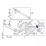 KB3Z3254B - Front Drive Axle: Pinion Seal for Ford Image