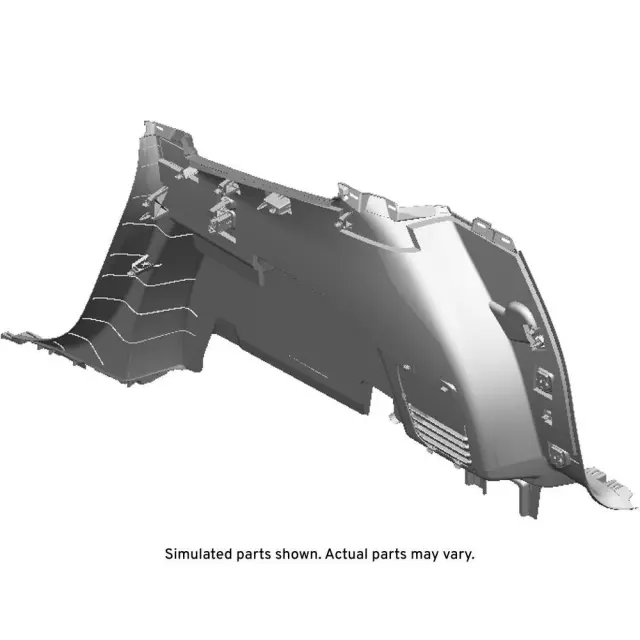 84677057 - Body: Lower Quarter Trim for Buick: Enclave Image image