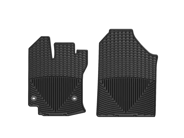 W291 - Accessories: Front Black All Weather Floor Mats for WeatherTech Image