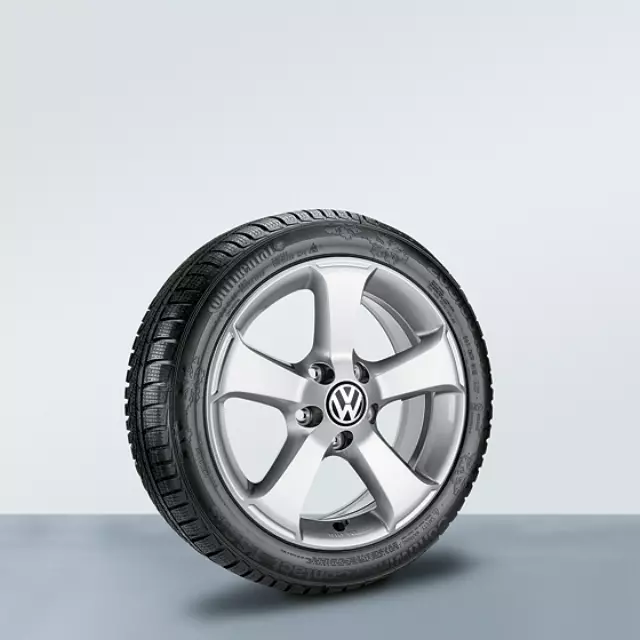 7N0071496A8Z8 - Wheels: Sima 16in Winter Alloy Wheel - Silver for Volkswagen Image