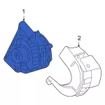 6F9Z10346AARM3 - Electrical: Alternator for FORD Image