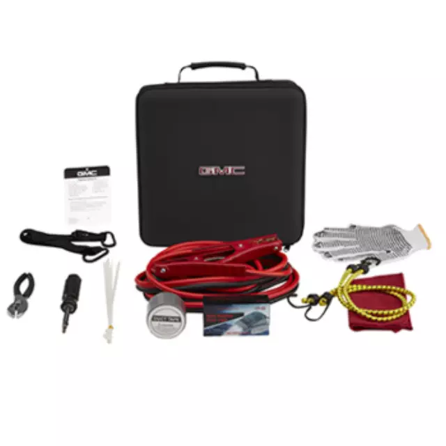 84134577 - Interior: Highway Safety Kit With Gmc Logo for GMC: Acadia, Acadia Limited, Canyon, Savana 2500, Savana 3500, Savana 4500, Sierra 1500, Sierra 1500 Limited, Sierra 2500 HD, Sierra 3500 HD, Sierra EV, Terrain, Yukon, Yukon XL Image
