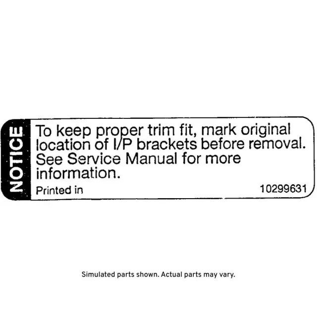 10299631 - Body: Label for GM Image