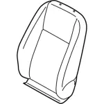 DT1Z1764417PA - Body: Seat Back Cover for Ford: Transit Connect Image