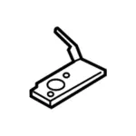 AV4Z5K291A - Exhaust: Rear Muffler Bracket for Ford: Focus Image