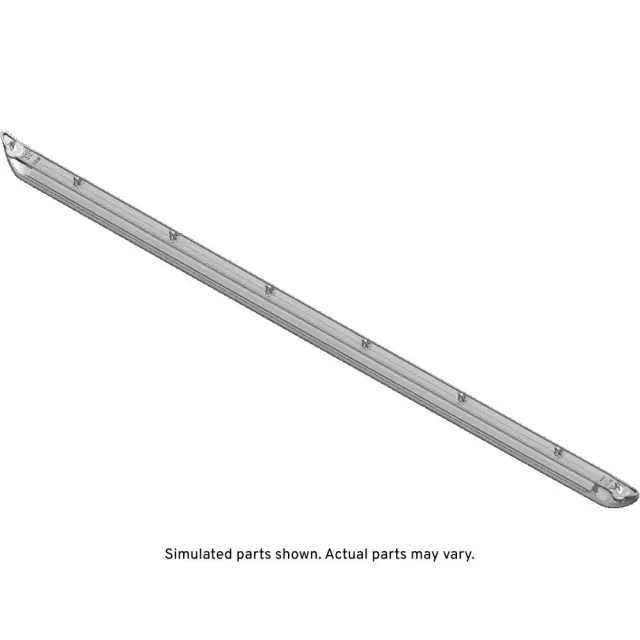 23253023 - : Driver Side Rear Door Lower Auxiliary Weatherstrip for Chevrolet: Silverado 1500, Silverado 2500 HD, Silverado 3500 HD | GMC: Sierra 1500, Sierra 2500 HD, Sierra 3500 HD Image