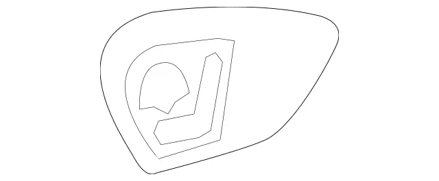 25191848302A17 - Body: Switch Bezel for Mercedes-Benz Image