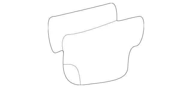 3819880078 - Body: Belt Weather-strip Clip for Mercedes-Benz Image