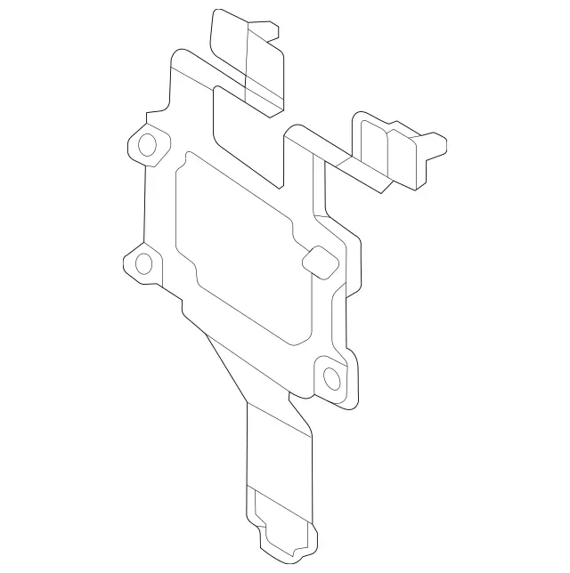 2476227100 - Front-End Assembly, Front Panel: Holder for Mercedes-Benz: GLA250, GLA35 AMG, GLA45 AMG Image image