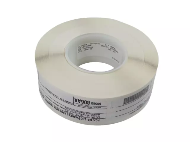 68585806AA - Labels: Vehicle Emission Control Information Label for Mopar Image
