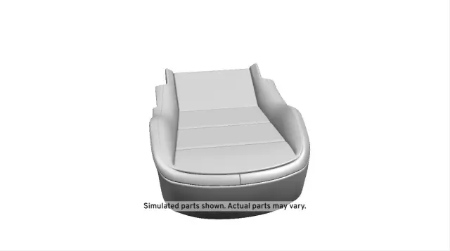 Jet Black Driver Seat Cushion Cover - GM (84047152)