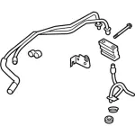 K2GZ7R081E - Cooling System: Tube Assembly for Ford: Edge | Lincoln: Nautilus Image