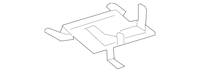 2518201814 - Body: Amplifier Bracket for Mercedes-Benz Image