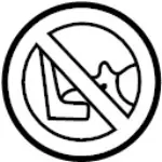 9859289911 - Body: Warning Label for Infiniti Image