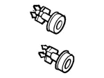W704181S300 - Body: Quarter Trim Panel Fastener for Ford: Focus Image