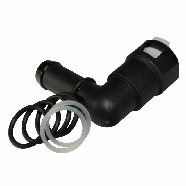 KT90 - Cooling System: Motorcraftâ„¢ Hose Assembly Elbow for Ford: C-Max, Focus, Fusion, Police Responder Hybrid, SSV Plug-In Hybrid | Lincoln: MKZ Image