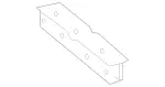 9063107637 - Body: Cross-member for Mercedes-Benz Image