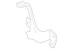 2720100240 - Emission System: Air Pump Front Bracket for Mercedes-Benz Image