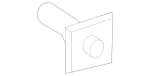 9063101890 - Body: Center Reinforced for Mercedes-Benz: Sprinter 2500, Sprinter 3500 Image