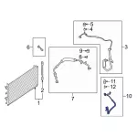 LX6Z19972P - : Discharge Line for Ford: Bronco Sport Image