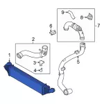 LX6Z6K775D - : Inter-Cooler for Ford: Bronco Sport, Maverick Image