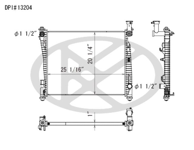 A13204 - : Koyorad Radiator for Koyo Image