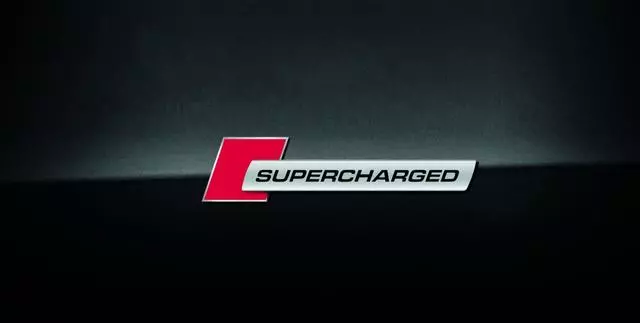Supercharged Badge - Audi (4F0-853-601-A-2ZZ)