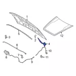 NZ6Z16796A - : Hinge for Ford Image