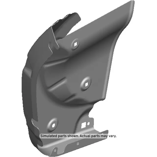 84533247 - : Driver Side Truck Bed Wheel Housing Front Panel for GMC: Sierra 2500 HD, Sierra 3500 HD Image