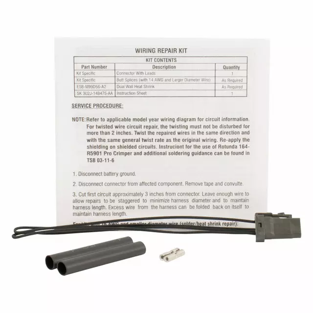 Wire Assembly - Ford (DU2Z-14S411-APA)