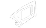 1666372400 - Side Walls: Rear-End Floor for Mercedes-Benz: GLE300d, GLE350, GLE400, GLE550e, GLE63 AMG, ML250, ML350, ML400, ML550, ML63 AMG Image