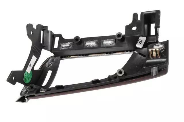 Natural Sapele Driver Side Instrument Panel Trim Plate Applique - GM (23129052)