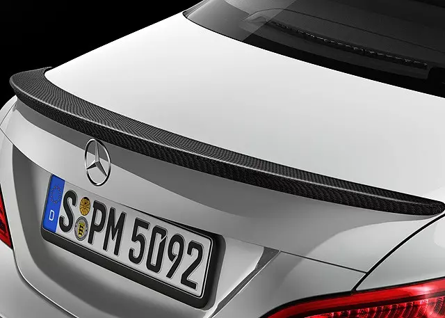 117793018864 - Exterior: Carbon Fiber Rear Spoiler for Mercedes-Benz: CLA250, CLA45 AMG Image