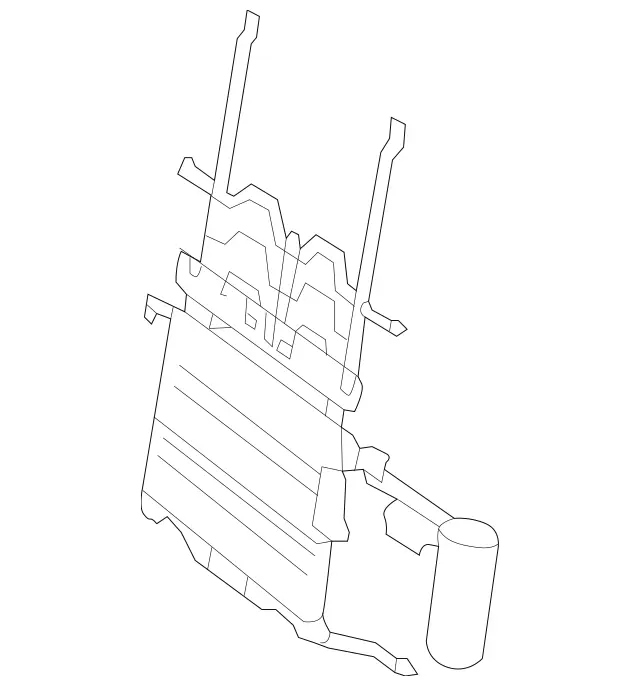 9105102 - Driver Seat: Insert, Adjustable for Mercedes-Benz: C250, C300, C350, CLS400, CLS550, CLS63 AMG, CLS63 AMG S, E250, E350, E400, E550, E63 AMG, E63 AMG S, G55 AMG, G550, G550 4x4, G63 AMG, G65 AMG, GLK250, GLK350 Image image