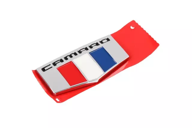 84233236 - : OEM NEW 18-21 GM Chevrolet Camaro Front Fender Right Side Emblem Badge 84233236 for Chevrolet: Camaro Image
