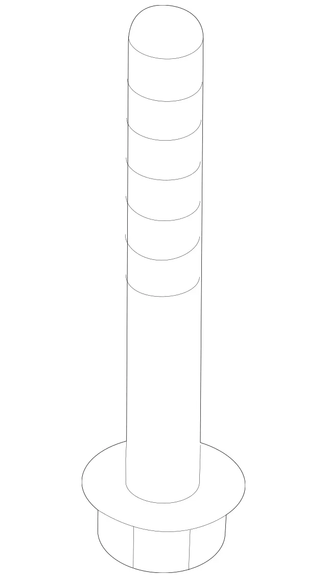 91014300801764 - : Hexalobular Screw for Mercedes-Benz: E430 Image
