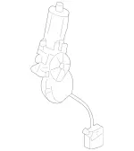 2168200942 - Driver Seat: Electric Motor for Mercedes-Benz Image