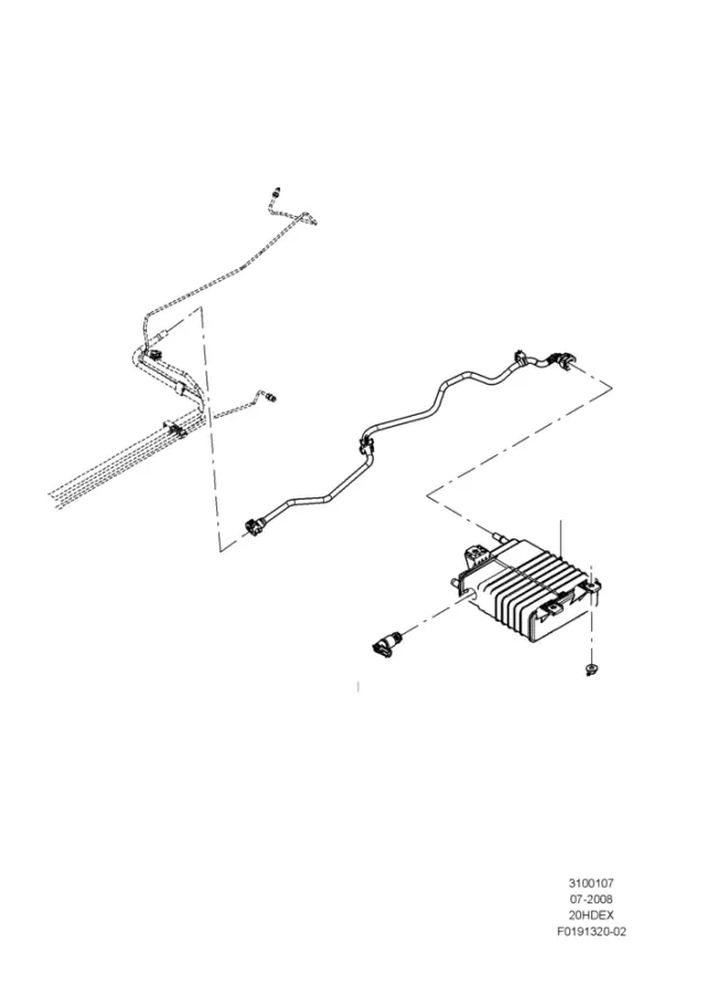AS4Z9D653B - Emission System: Vapor Canister for Ford Image