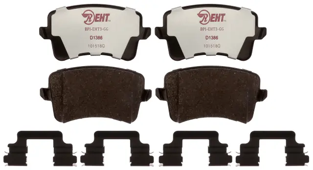 EHT1386AH - Brakes &amp; Brake Parts: Raybestos Element3 Hybrid Brake Pad Set for Raybestos Brakes Image