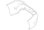 21788505259999 - Body: Bumper Cover for Mercedes-Benz Image