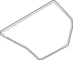 84830AR000 - Body: Weatherstrip for Infiniti Image