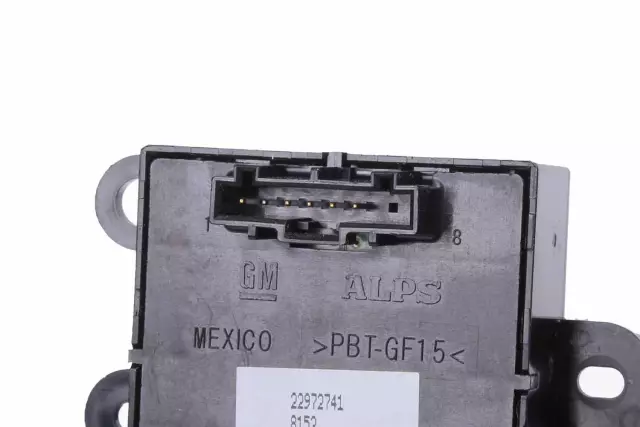 22972741 - : Part# 22972741 Jet Black Sunroof Switch for Cadillac: ATS Image