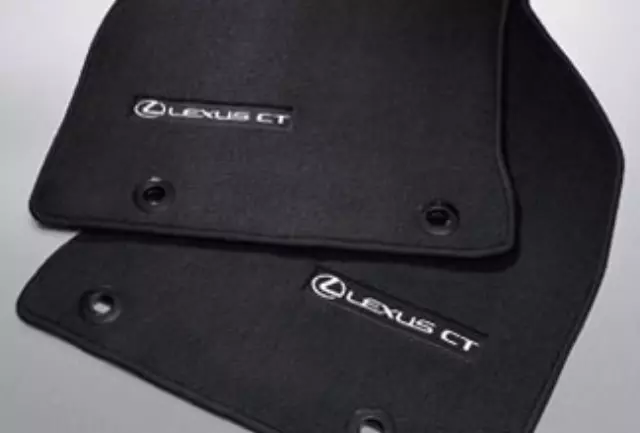 PT2087611025 - Interior: Carpet Floor Mats - 4 Pc Set - Black for Lexus: CT200h Image