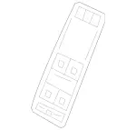 1669054300659107 - Body: Window Switch for Mercedes-Benz Image